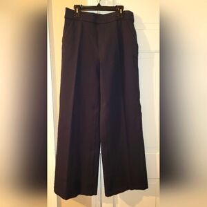 Spanx Womens Pants Blue Size S The Perfect Wide Leg Pant Rayon Nylon Blend